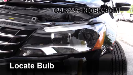 2015 Volkswagen Passat SEL Premium 3.6L V6 Lights Highbeam (replace bulb)